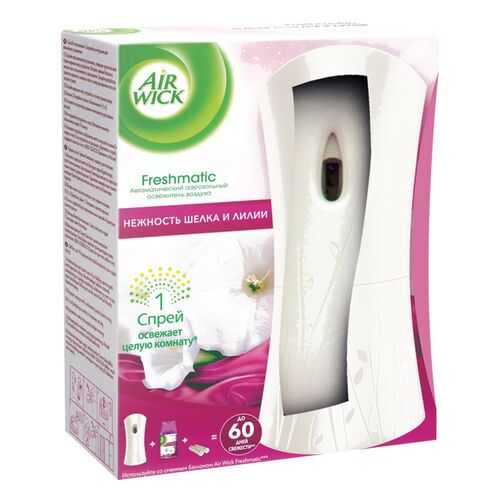 Освежитель воздуха Air Wick freshmatic нежность шелка и лилии 250 мл в Мосхозторг