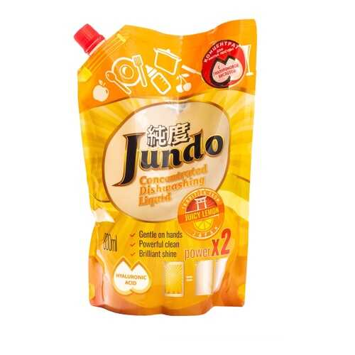 Гель Jundo Juicy Lemon эко для мытья посуды и детских принадлежностей 800 мл в Мосхозторг