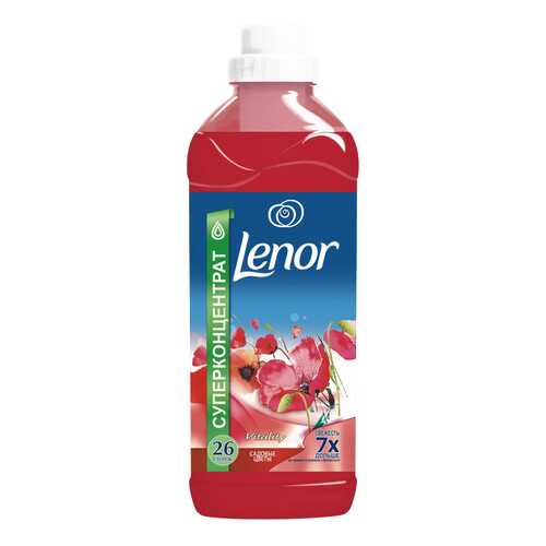 Ополаскиватель для белья Lenor концентрированный садовые цветы 930 мл в Мосхозторг