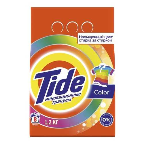 Порошок для стирки Tide color автомат 1.2 кг в Мосхозторг