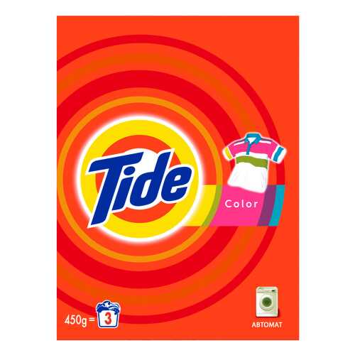 Порошок для стирки Tide color автомат 450 г в Мосхозторг