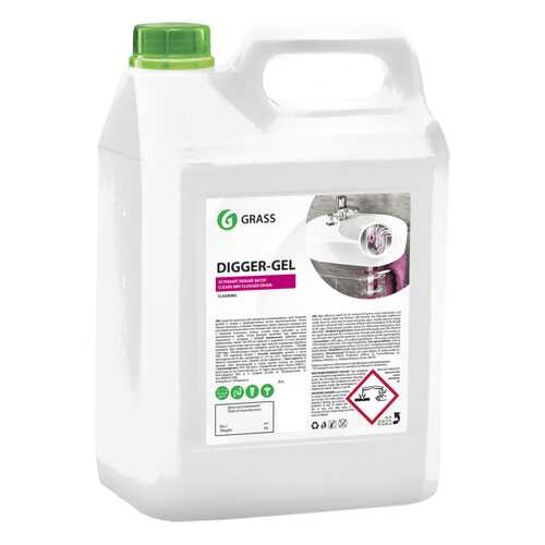 Гель для чистки труб Grass digger-gel канистра 5.3 кг в Мосхозторг