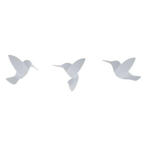 Декор для стен umbra, Hummingbird, 9 шт, белый в Мосхозторг