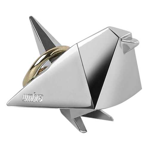 Держатель для колец Origami птица хром в Мосхозторг