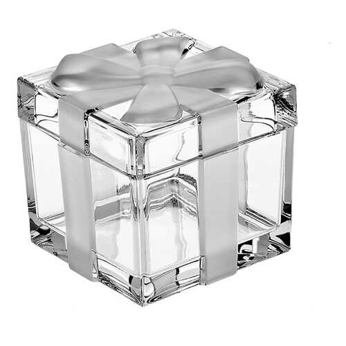 Шкатулка с матовым бантом Crystal Bohemia 7,2 см в Мосхозторг