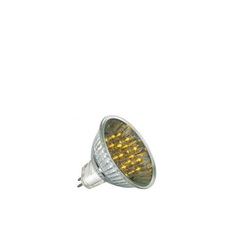 Лампа рефлекторная светодиодная LED, 1W GU5,3 желтая 28003 в Мосхозторг