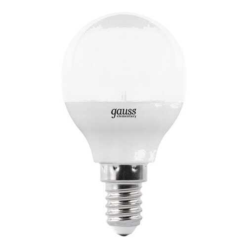 Лампочка Gauss Elementary E14 12W 4100K 53122 в Мосхозторг