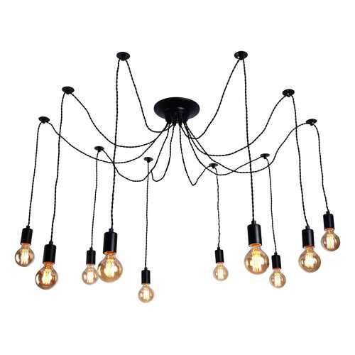 Люстра подвесная Arte Lamp A9184SP-10BK в Мосхозторг