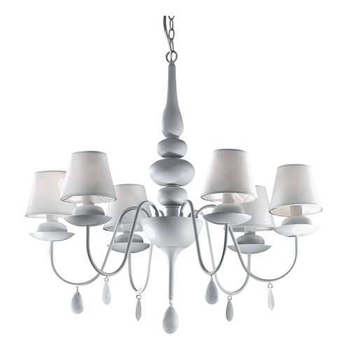 Люстра подвесная Ideal Lux Blanche SP6 Bianco в Мосхозторг