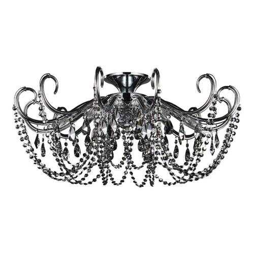 Потолочная люстра Crystal Lux Imperia PL6 Chrome/Smoke в Мосхозторг
