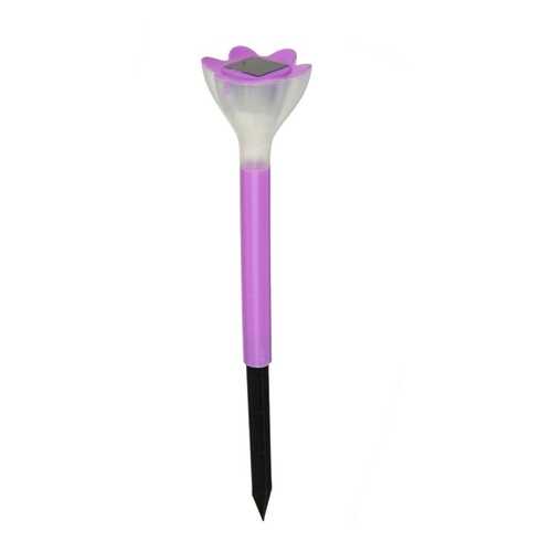 Светильник на солнечных батареях Uniel USL-C-420/PT305 Pink Crocus 30.5 см в Мосхозторг