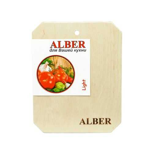 Доска разделочная Alber фанера 16,5х21см в Мосхозторг