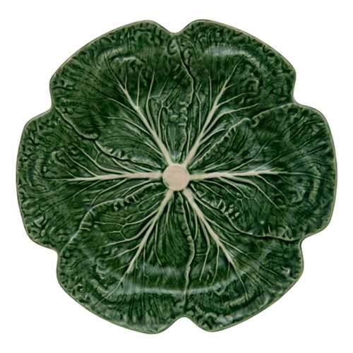 Блюдо Bordallo Pinheiro Cabbage Natural 30,5x30,5x3,5 см в Мосхозторг