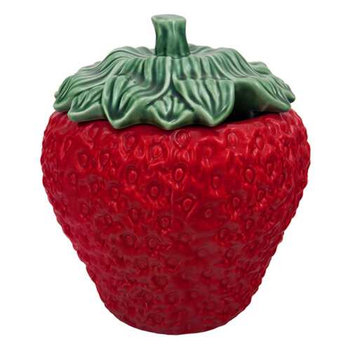 Чаша суповая Bordallo Pinheiro Strawberries 450 мл, 11,5x11,5x11 см в Мосхозторг