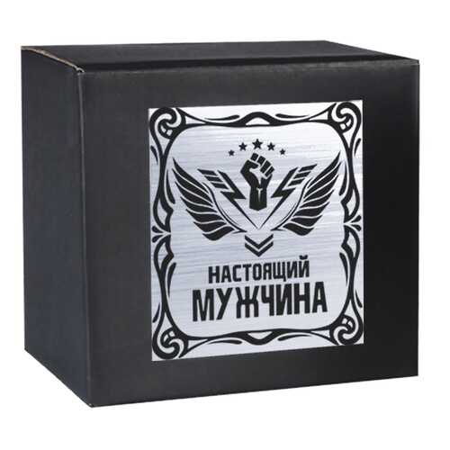Город подарков Кружка Настоящий Мужчина в подарочной коробке в Мосхозторг