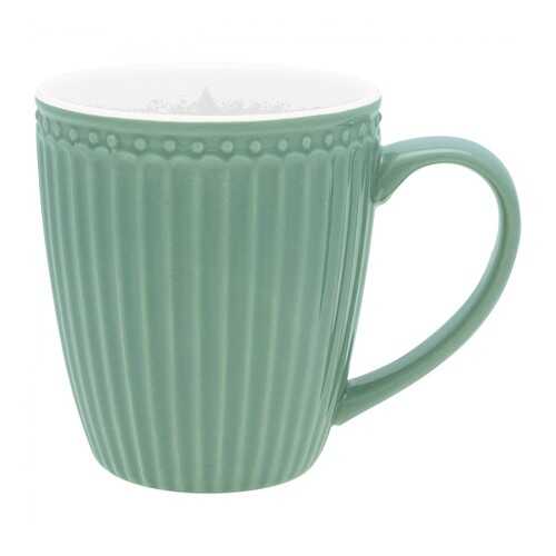Кружка Greengate Alice dusty green в Мосхозторг