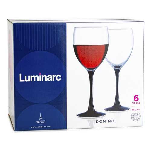 Набор фужеров Luminarc domino для красного вина 6шт в Мосхозторг