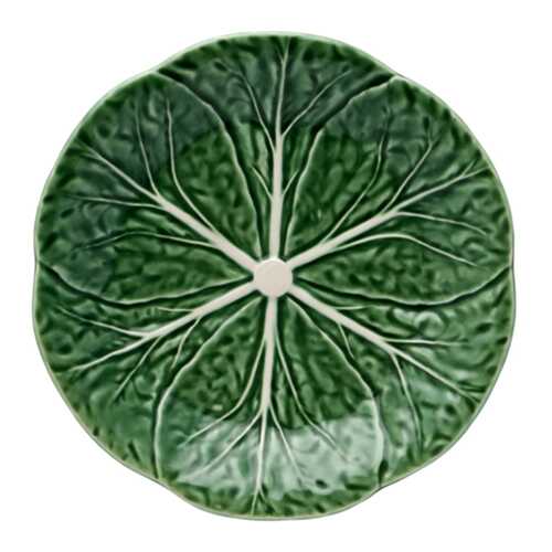 Тарелка десертная Bordallo Pinheiro Cabbage Natural 19x19x2,5 см в Мосхозторг