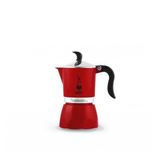 Гейзерная кофеварка Bialetti Fiametta RED (2019) 3 порции в Мосхозторг