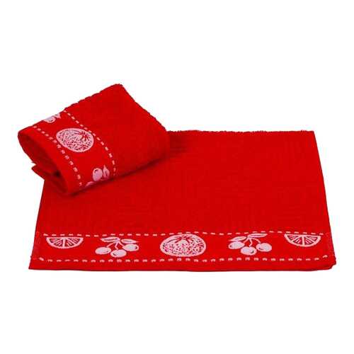 Банное полотенце Hobby Home Textile красный в Мосхозторг